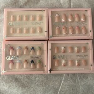 Glamnetic Press-on nails 4 sets